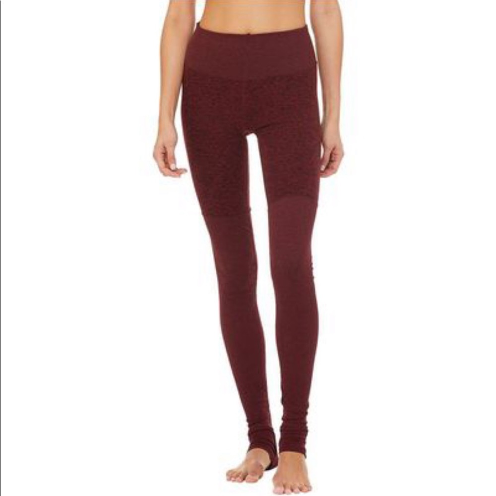 alo high waist alosoft goddess leggings in XXS